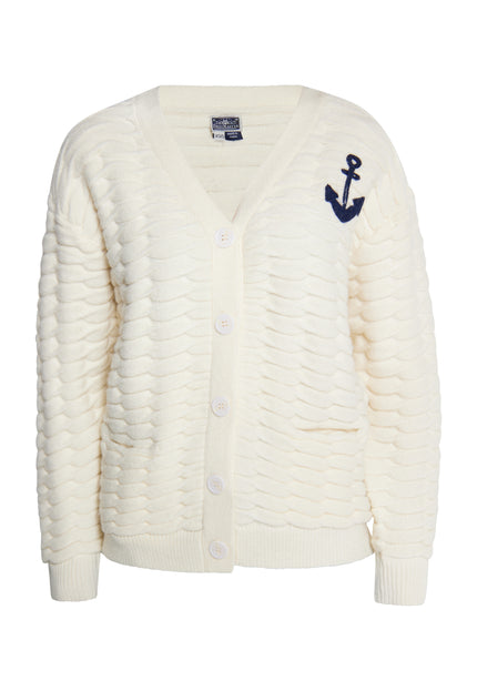 Dreimaster maritimer Damen-Cardigan