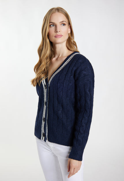 Dreimaster maritimer Damen-Cardigan