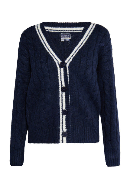 Dreimaster maritimer Damen-Cardigan