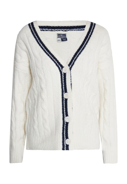 Dreimaster maritimer Damen-Cardigan