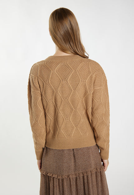 Dreimaster Vintage Damen Strickpullover