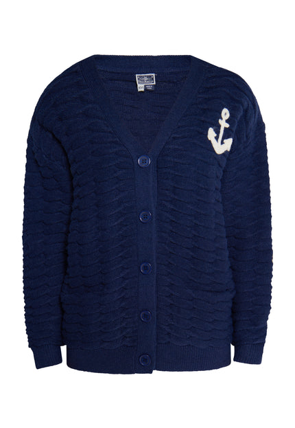 Dreimaster maritimer Damen-Cardigan