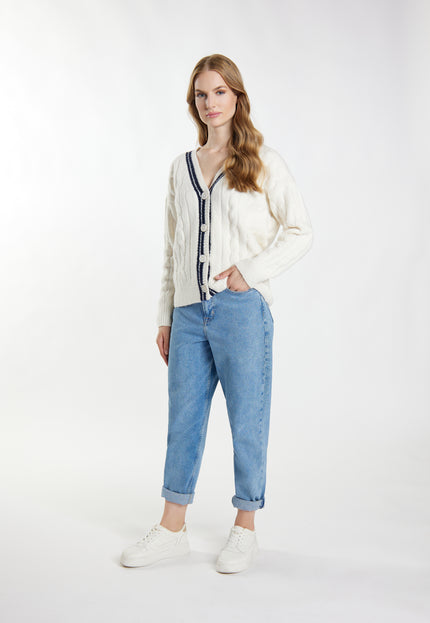 Dreimaster maritimer Damen-Cardigan