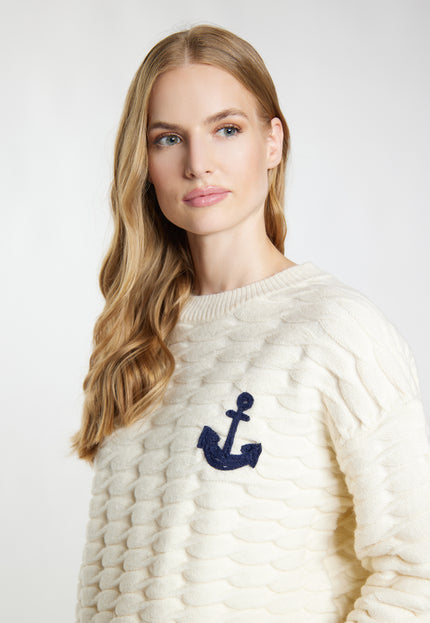 Dreimaster maritim Damen Strickpullover