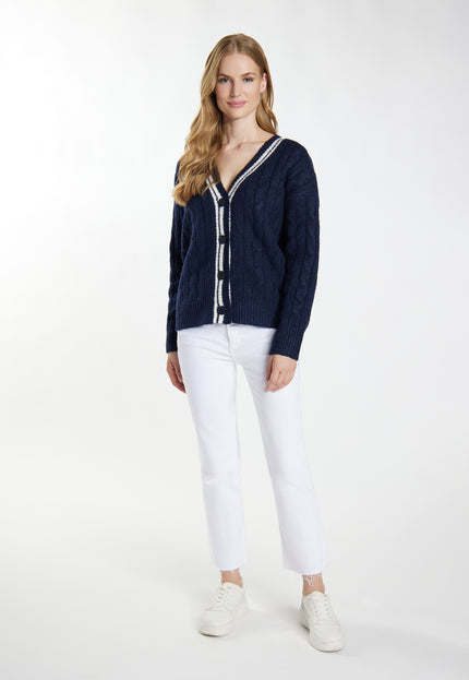 Dreimaster maritimer Damen-Cardigan