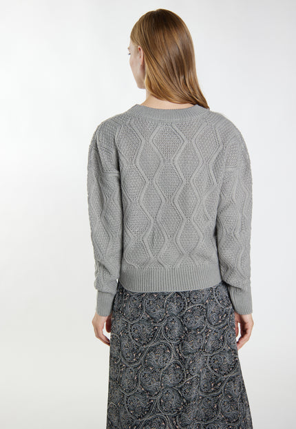 Dreimaster Vintage Damen Strickpullover