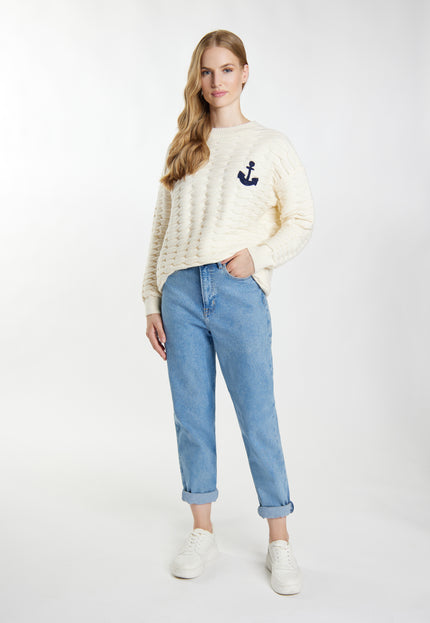 Dreimaster maritim Damen Strickpullover