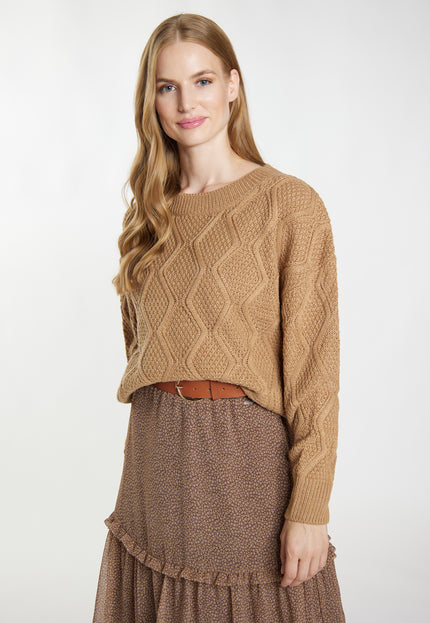 Dreimaster Vintage Damen Strickpullover