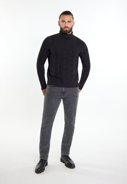 DreiMaster Vintage Men's Turtleneck Sweater