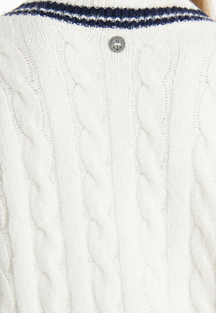 Dreimaster maritim Damen Strickpullover