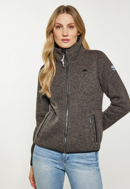 Schmuddelwedda Damen Strickfleecejacke