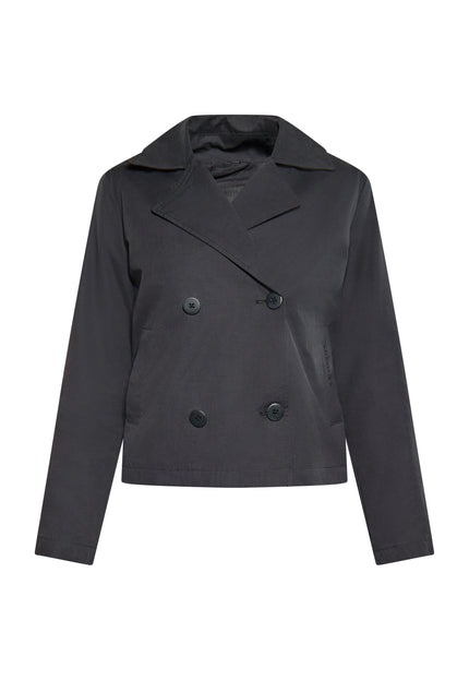 Dreimaster Klassik Women's Short Trench Jacket