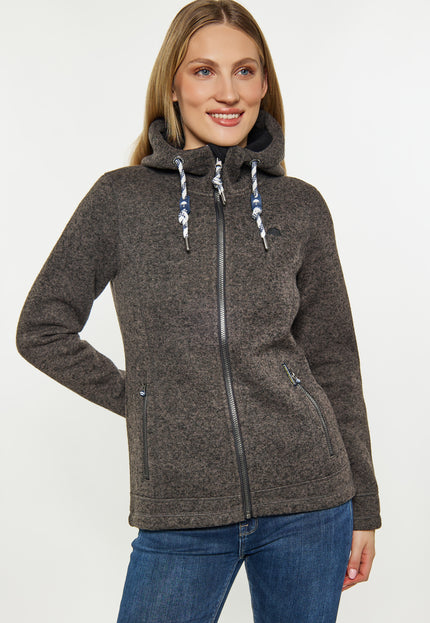 Schmuddelwedda Women's Knitted Fleece Jacket