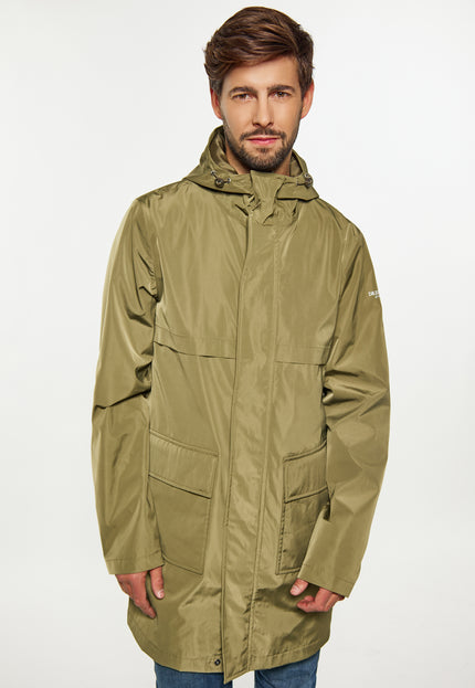 Dreimaster Maritim Men's Rain Parka Made From Recycled Materials