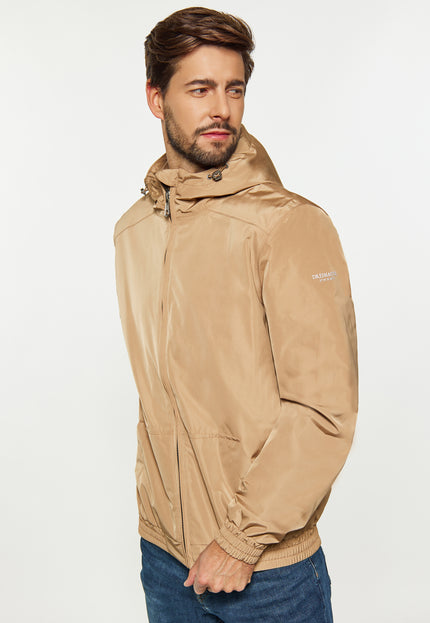 Dreimaster Maritim Herren Regenjacke aus recycelten Materialien