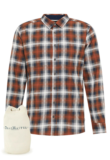 DreiMaster Vintage Men's Shirt + Shopping Bag Set