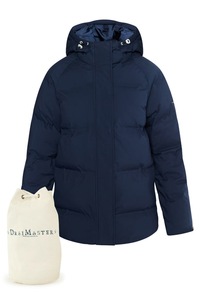 Dreimaster Maritim Damen Anorak + Einkaufstasche - Set