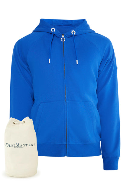 Dreimaster maritim Herren Sweatjacke + Einkaufstasche - Set