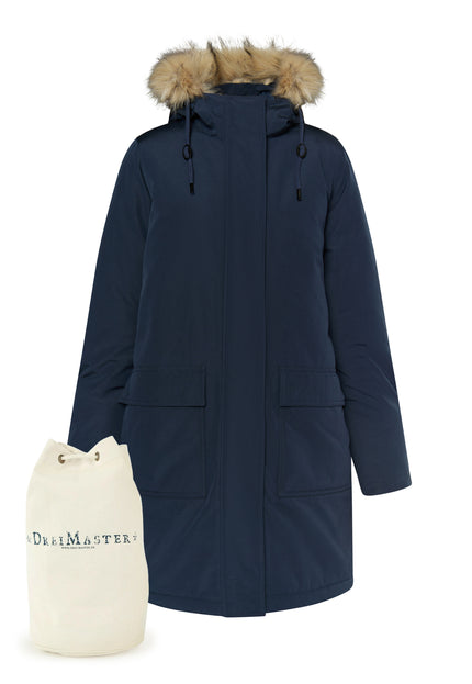 Dreimaster Klassik Damen Parka + Einkaufstasche - Set