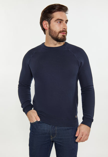 Dreimaster maritimer Herrenpullover