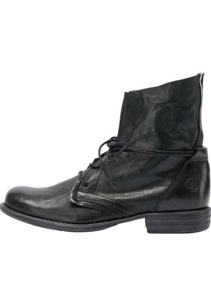 Dreimaster Vintage Women's Soft Leather Ankle Boots