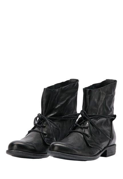 Dreimaster Vintage Women's Soft Leather Ankle Boots