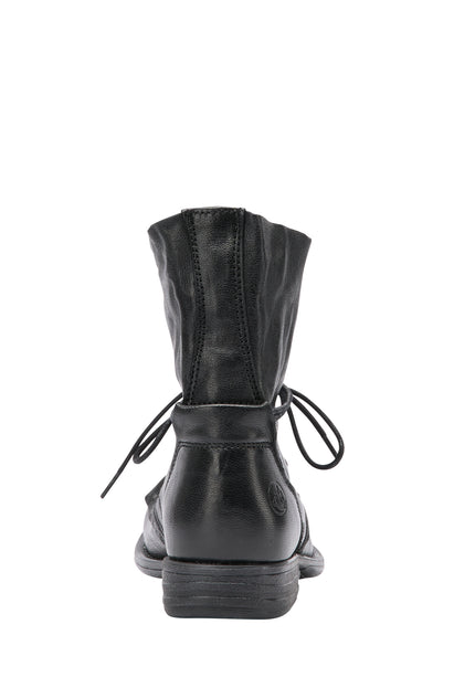 Dreimaster Vintage Women's Soft Leather Ankle Boots